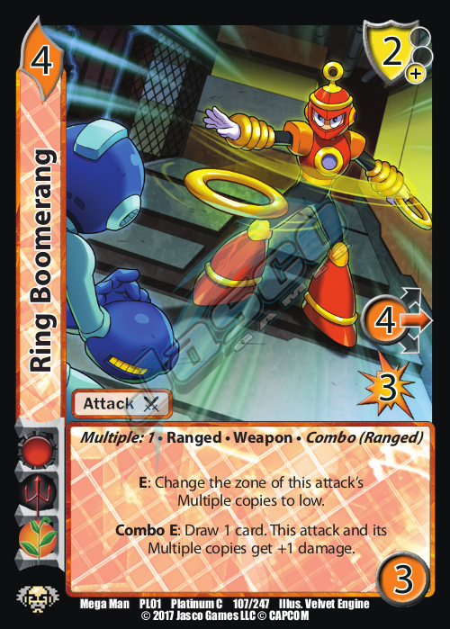 Ring Boomerang (PLATINUM)